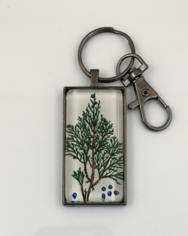 Rocky Mountain Juniper Keychain