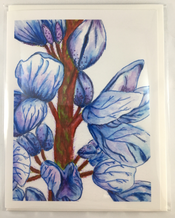 Lupine Flower Greeting Card - Image 4