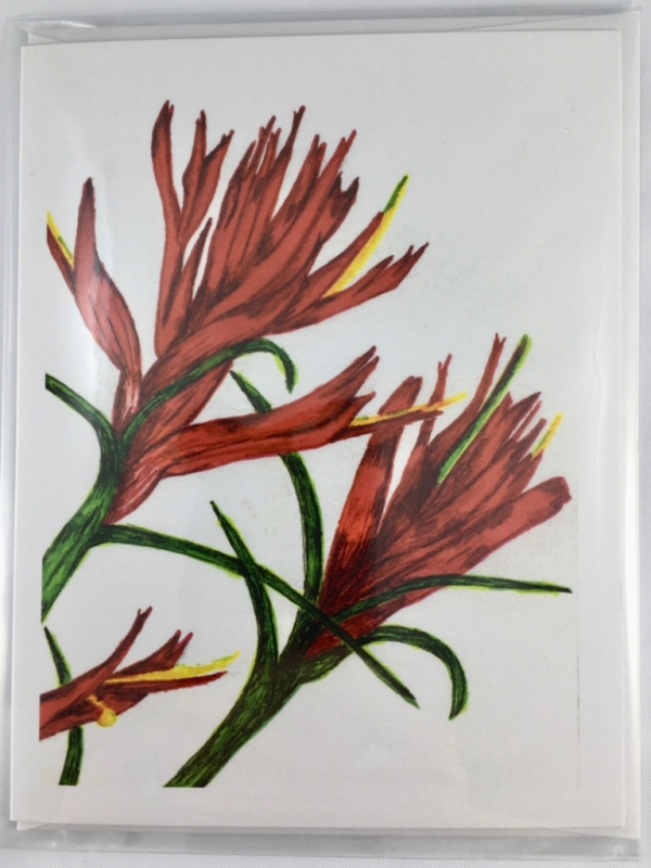 Desert Paintbrush Greeting Card - Image 3