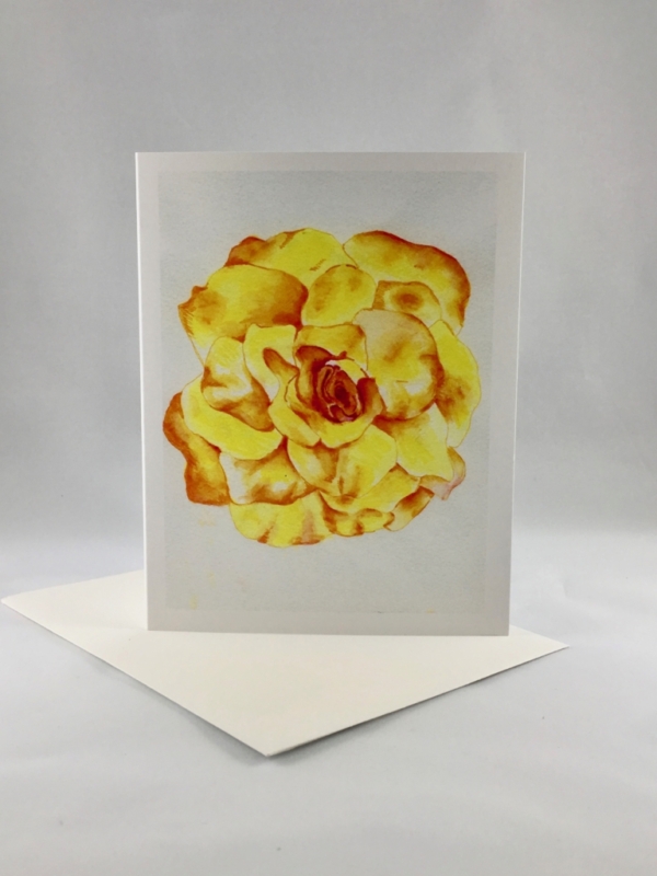 Tea Rose Greeting Card - Image 2