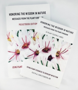 Honoring The Wisdom In Nature Pocketbook Edition And 54 Plant Essence Card Set
