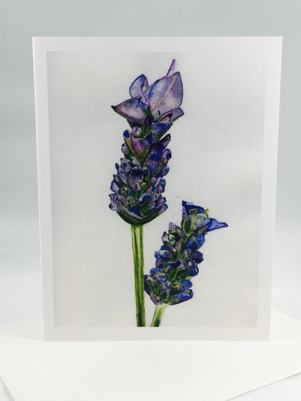 French Lavender Greeting Card - Image 3